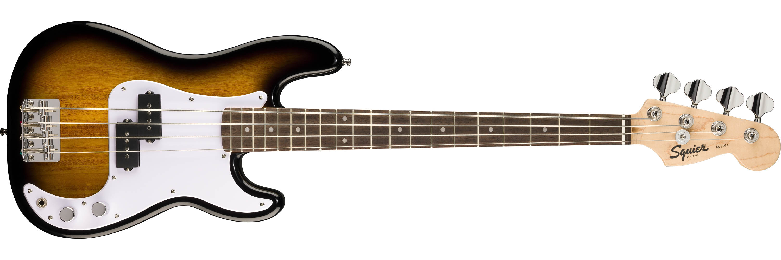 Squier Sonic Series Mini Precision Bass in 3-Color Sunburst