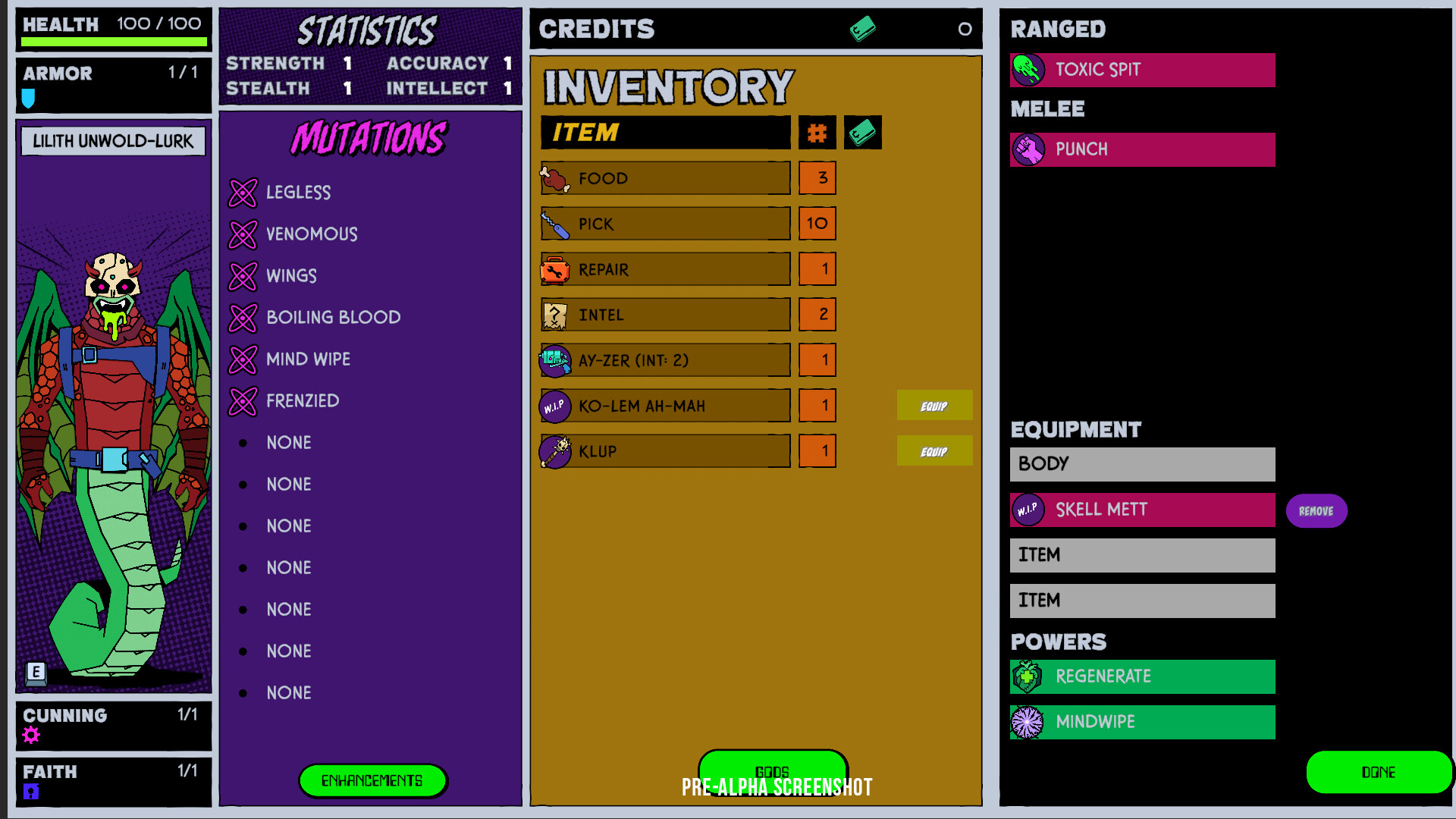 Godzone 6 pre-alpha screens