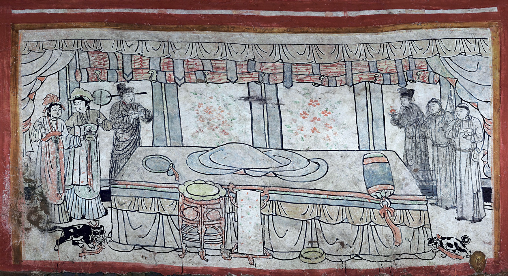 Ancient Chinese Tomb Reveals Vivid Murals & Poetry (Photos) | Live Science