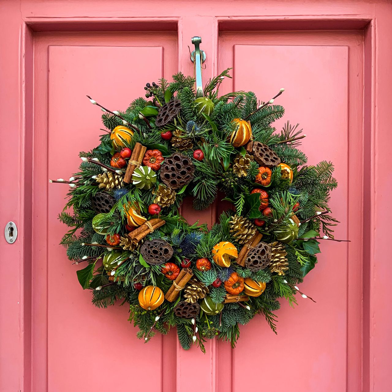 How to hang a wreath on a door (without damaging it) | Real Homes