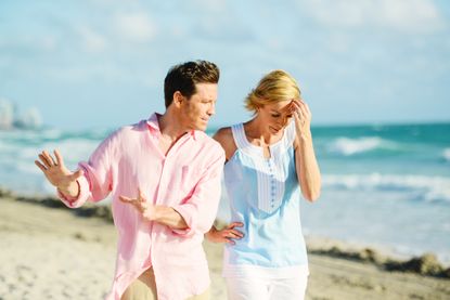 Mature Couple Having Difficult Relationship