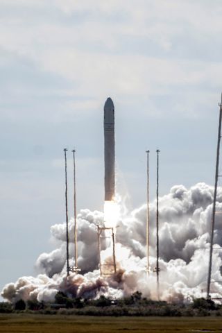 Antares Rocket Clears the Tower