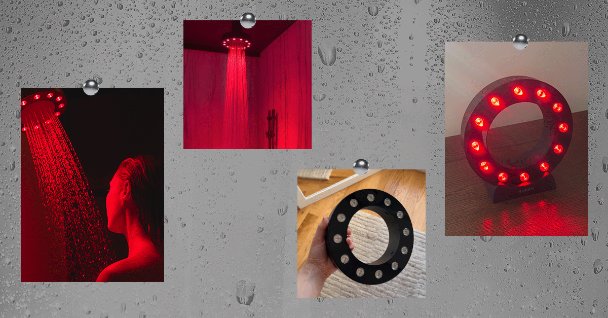 I Tried a Red Light Shower Filter for Tighter Skin and Glossy Hair—My Honest Review After 34 Days