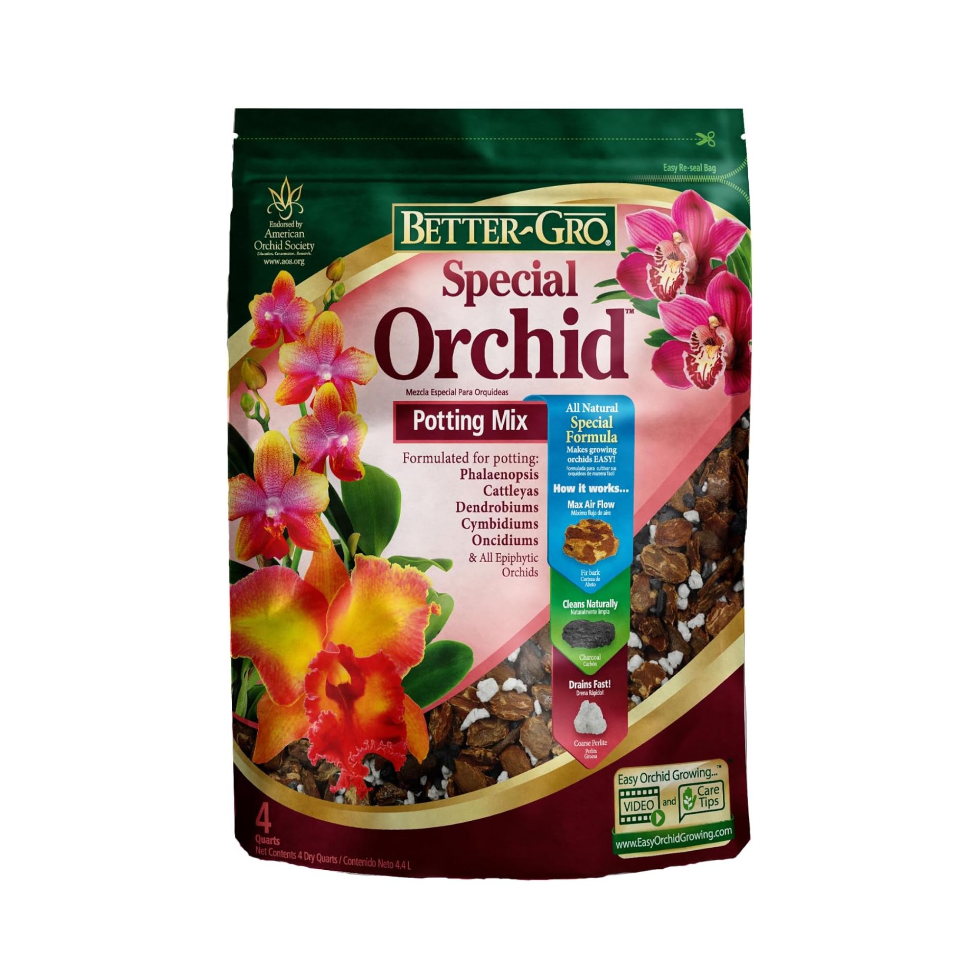 Orchid potting mix