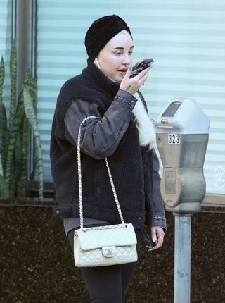Amanda Bynes is seen on January 9, 2024 in Beverly Hills, California.