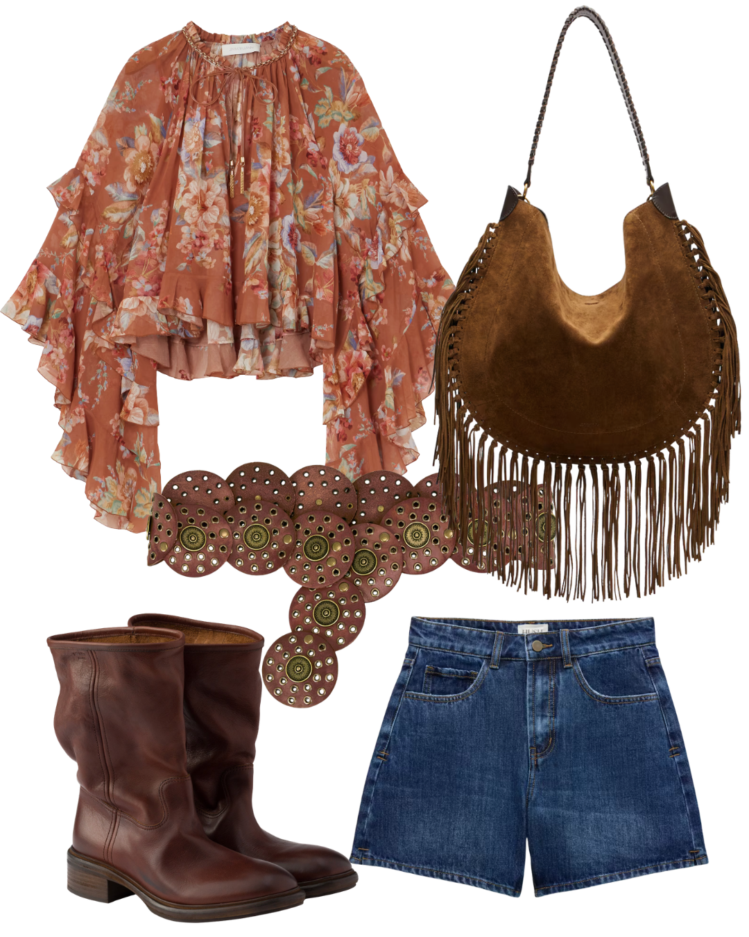 festival outfit bold bohemian