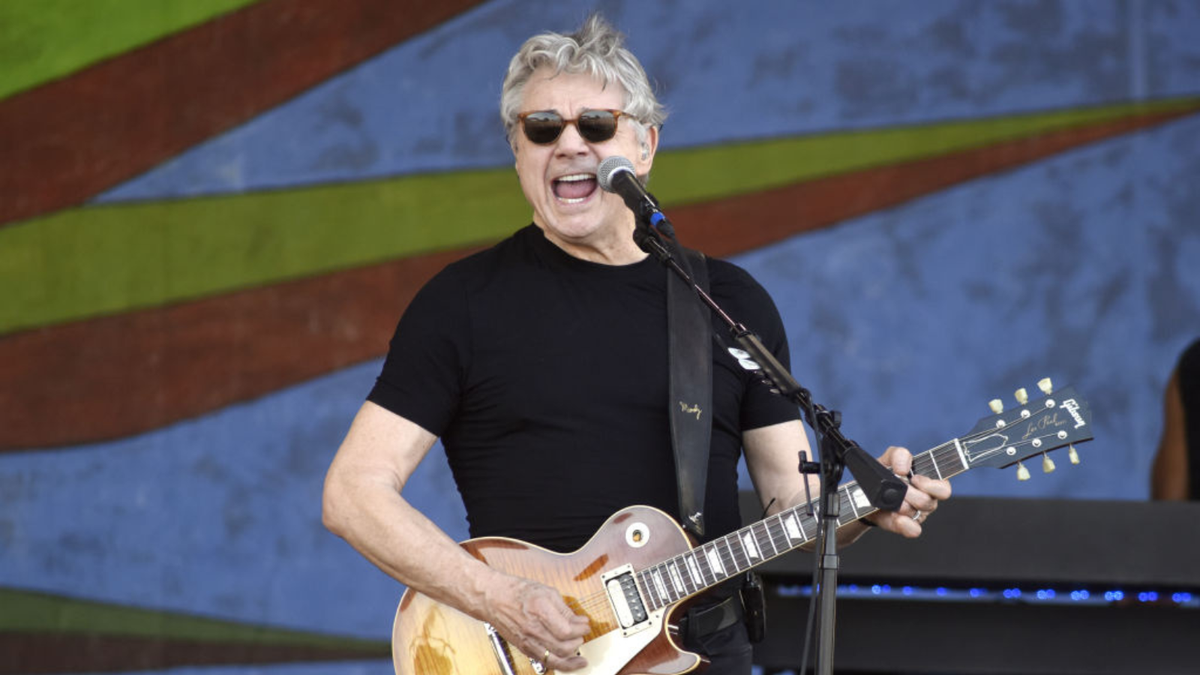 Steve Miller of the Steve Miller Band performs during the 2018 New Orleans Jazz &amp; Heritage Festival at Fair Grounds Race Course on May 6, 2018 in New Orleans, Louisiana. 