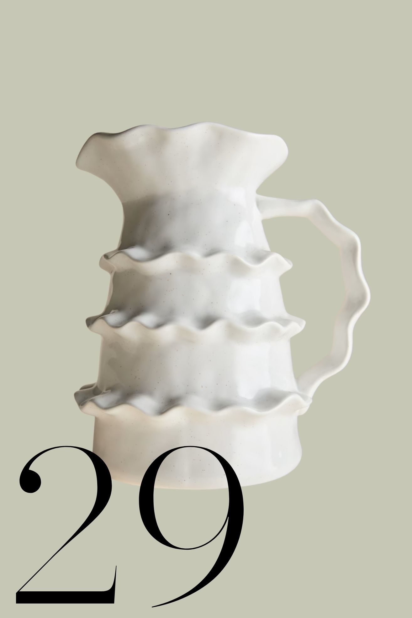 M&amp;amp;S Collection, Ruffle Layer Jug