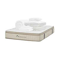 3. The DreamCloud mattress: from $1,198 $699 + $399 free gifts at DreamCloud
Great-value hybrid - If the Saatva Classic above sounds great but is out of budget, try the DreamCloud - we think it's the best-value hybrid mattress you can buy, with a $200 discount and $399-worth of free gifts added to your order. Graded as 'luxury firm' (6.5/10), it's a generous 14 inches deep, with five layers, including contouring gel memory foam to relieve pressure, and a layer of individually cased innersprings to provide extra support and increased airflow. It's another great choice for hot sleepers, and anyone who prefers to sleep on top of their mattress rather than sinking into it.