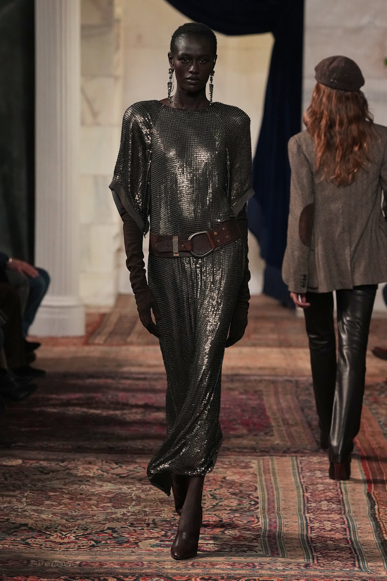 models walk the Ralph Lauren Fall 2026 runway