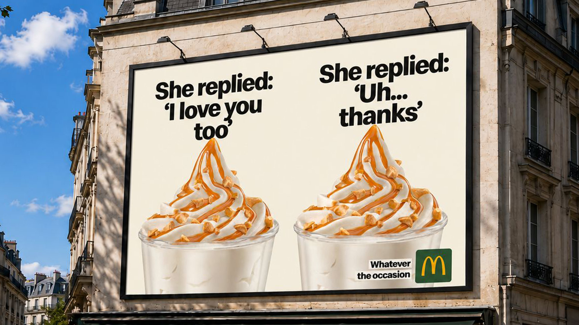 TBWA\Paris McDonald's France billboard ads