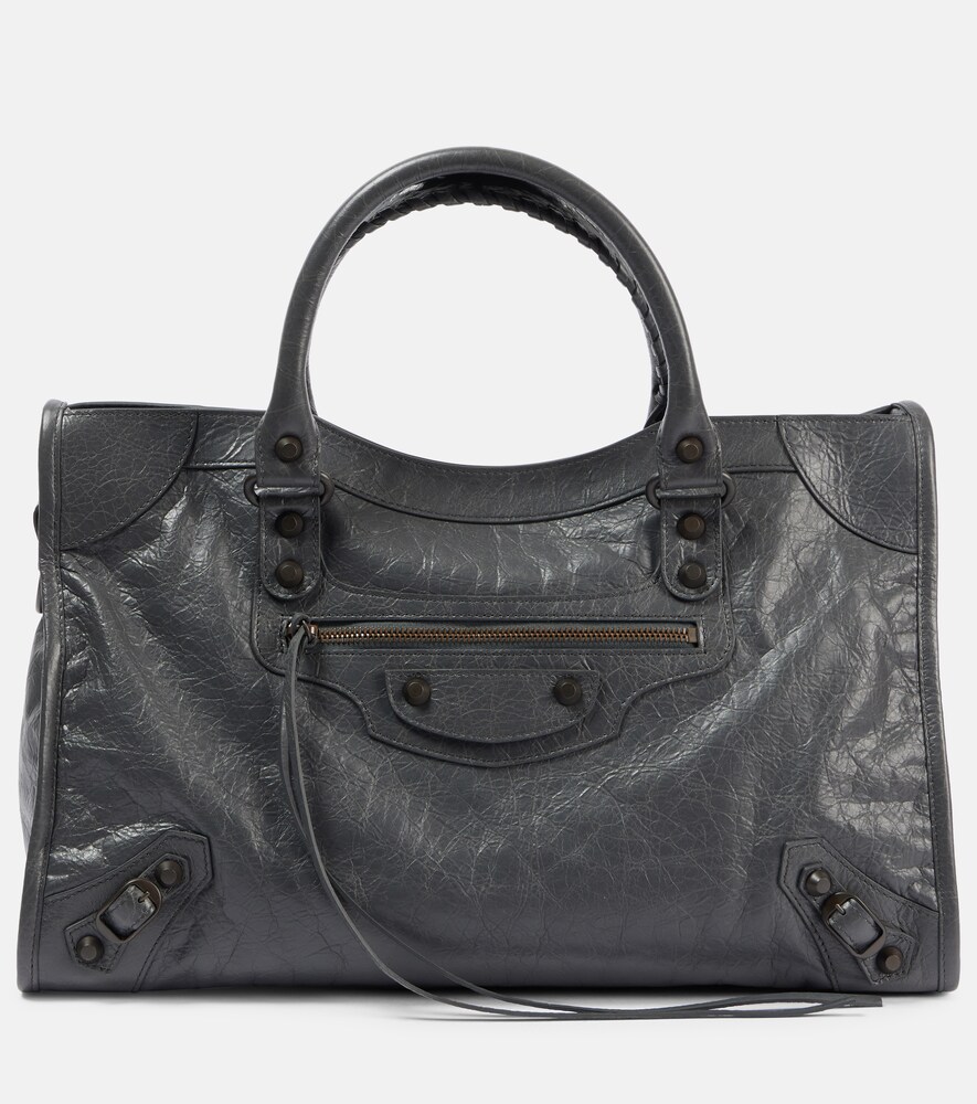 Le City Small Leather Tote Bag