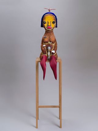 Izumi Kato of  wooden sculpture