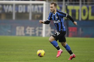 Christian Eriksen moved to Inter Milan last week