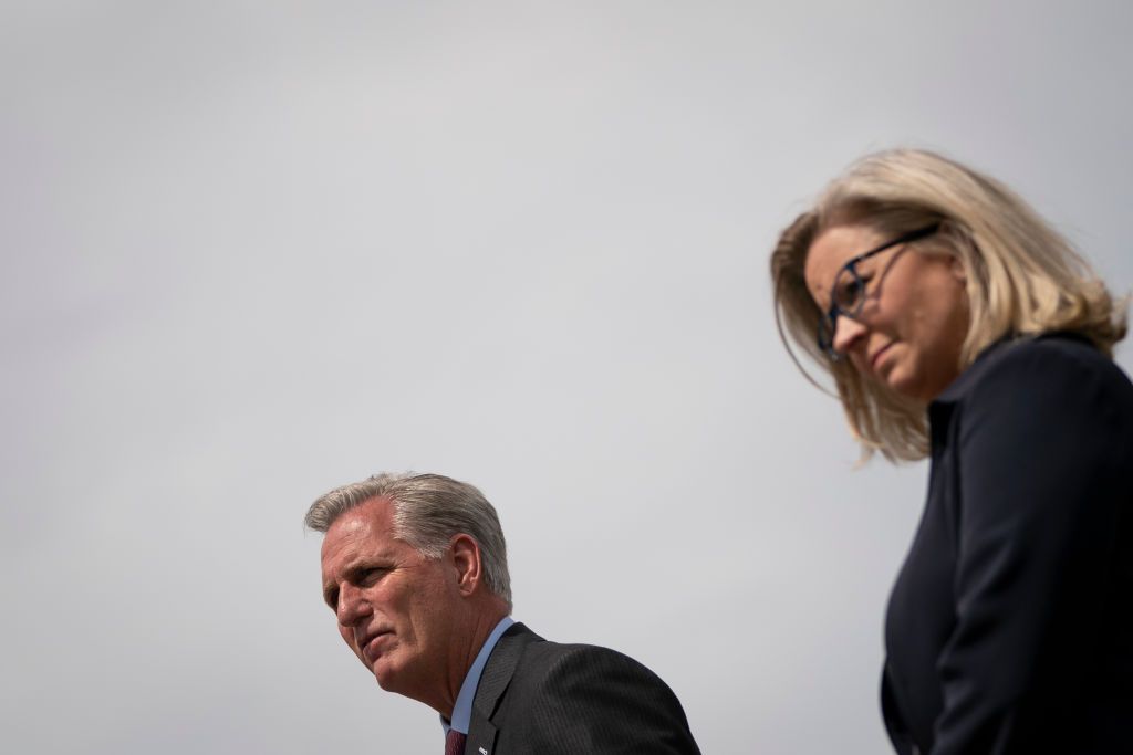 Kevin McCarthy, Liz Cheney.