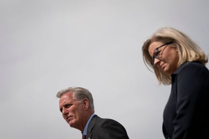 Kevin McCarthy, Liz Cheney.