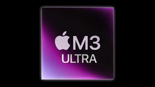 Maquette de l'éventuel logo de l'Apple M3 Ultra