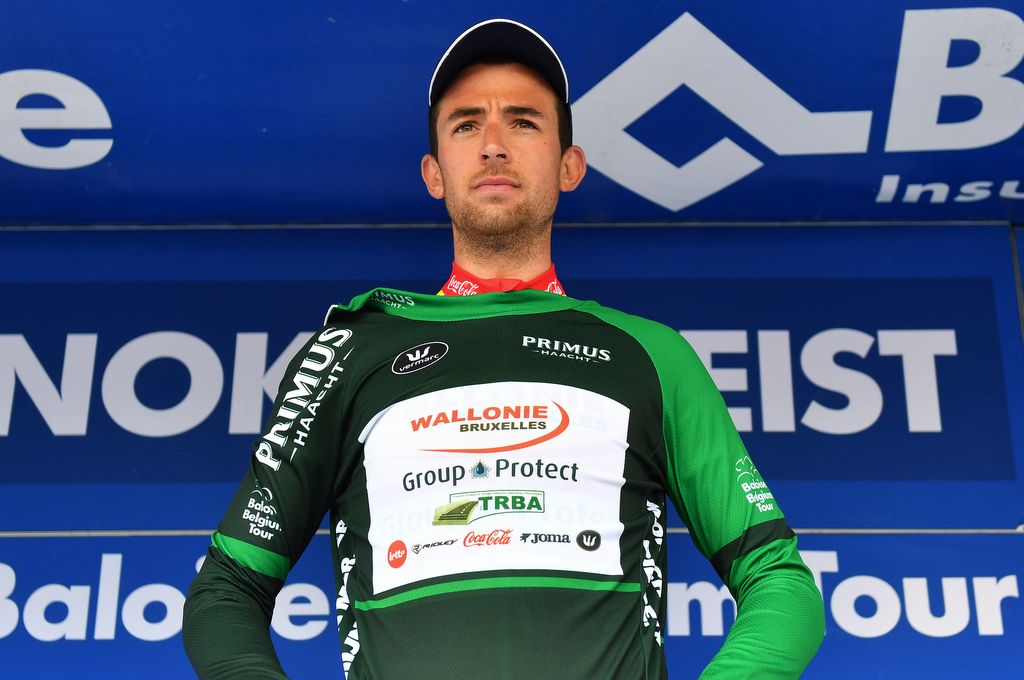 Ludwig De Winter (Wallonie Bruxelles) in green