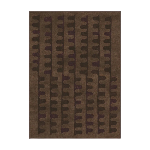 Ruggable UK, Veza Bronze & Plum Rug