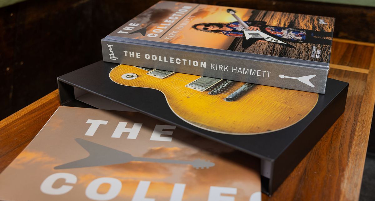 The Collection: Kirk Hammett is a 400-page coffee table book documenting the Metallica lead guitarist's epic gear arsenal, telling the stories behind them.