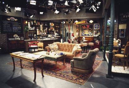 Central Perk was torn down to become the airport where Rachel takes off from.