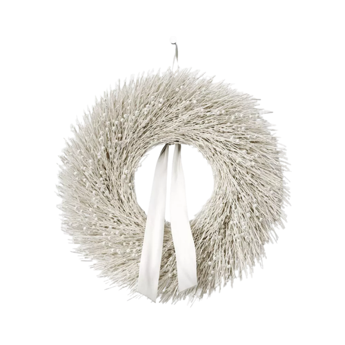 Luxe Icy Preserved Christmas Wreath