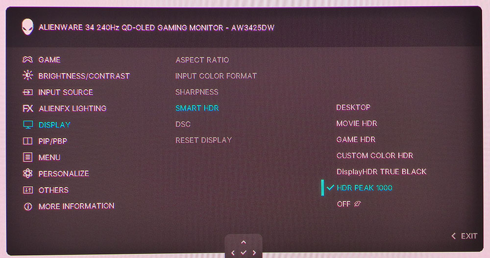 Alienware AW3425DW
