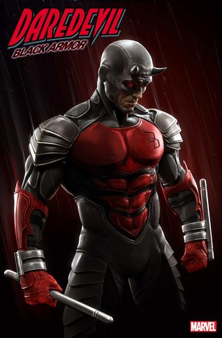 Daredevil: Black Armor #1 variant cover by Rafael Grassetti