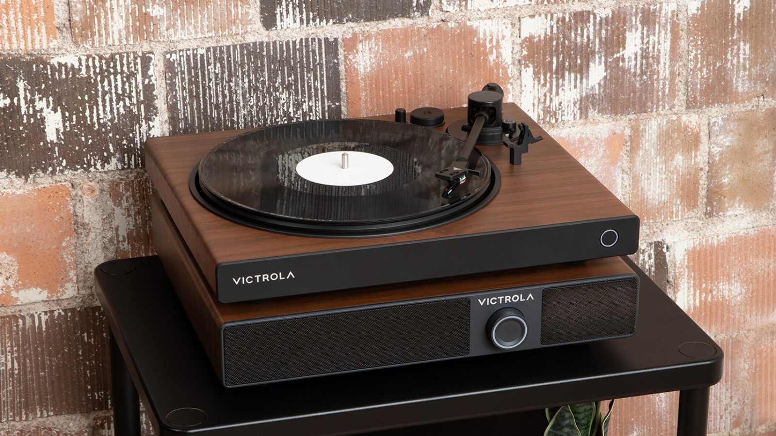This new turntable speaker is a perfect space-saving buy for new vinyl owners