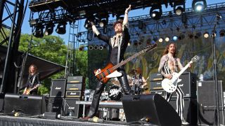 The Darkness perform on day 1 of the Great GoogaMooga at Prospect Park