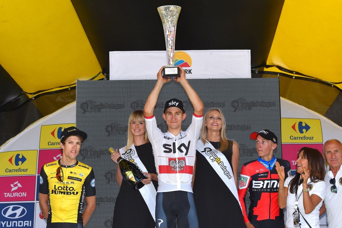 Michal Kwiatkowski takes the spoils