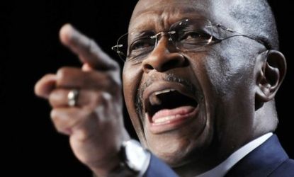 Herman Cain has been stepping up his attacks on Occupy Wall Street protesters, but some critics say his harsh criticisms could end up wounding his presidential campaign.