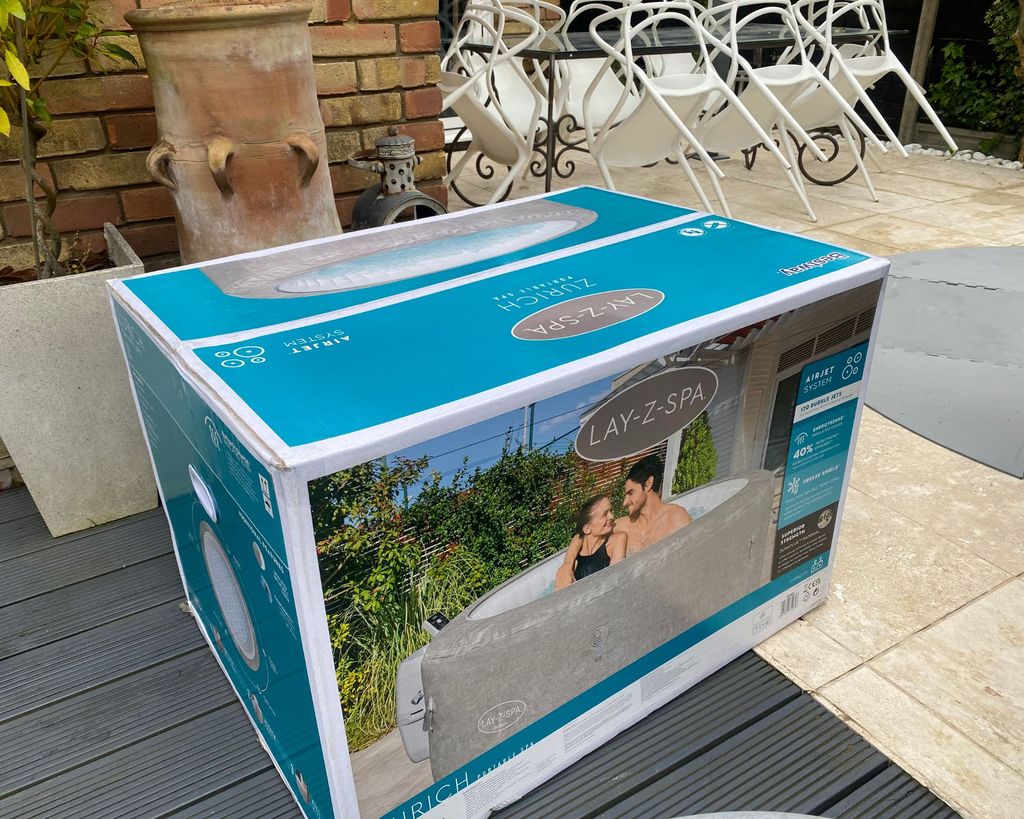 LayZSpa Zurich hot tub review perfect for small spaces Gardeningetc