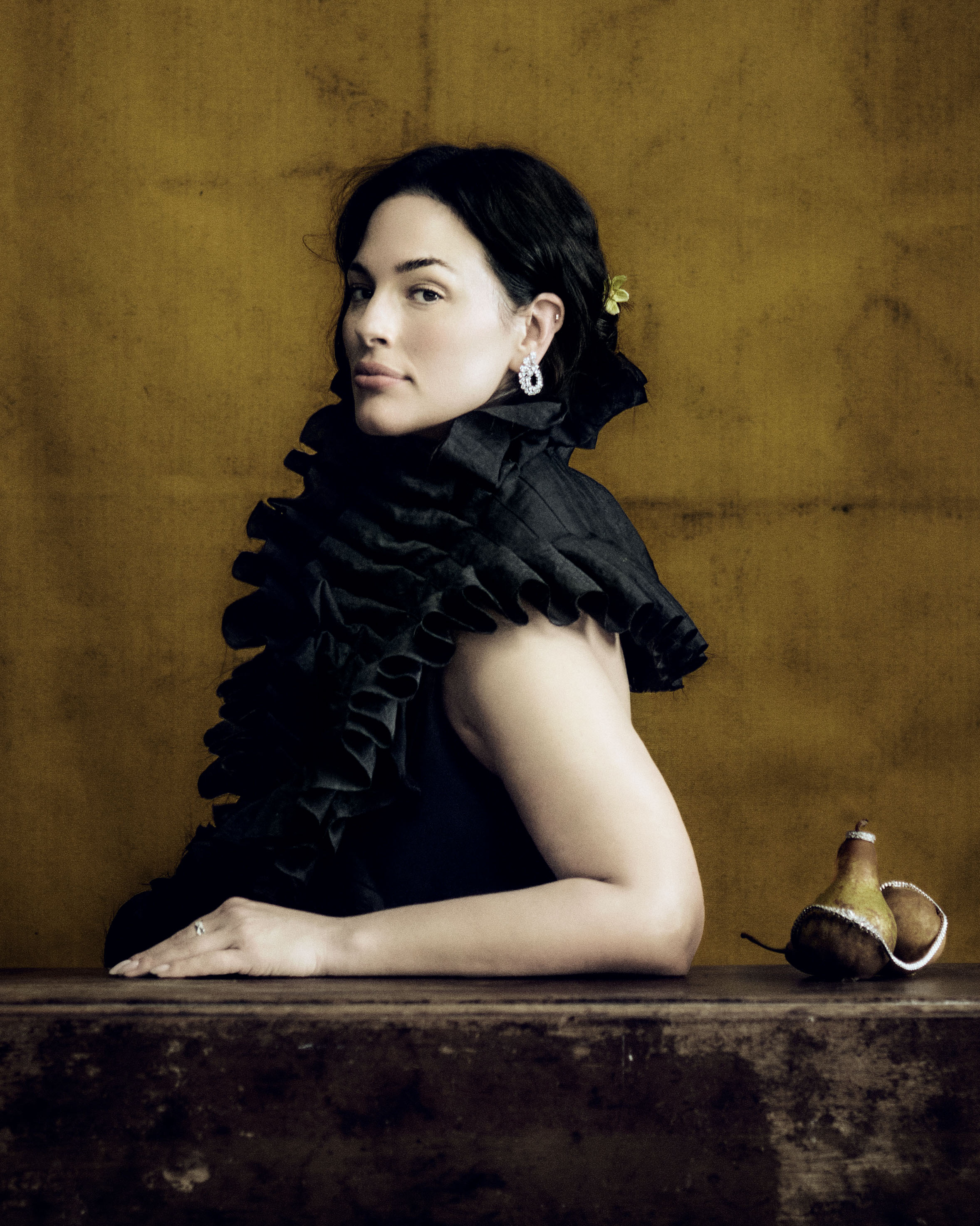 Ashley Graham poses for a new Marie Claire cover story