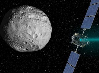 Dawn Set to Leave Protoplanet Vesta 1920
