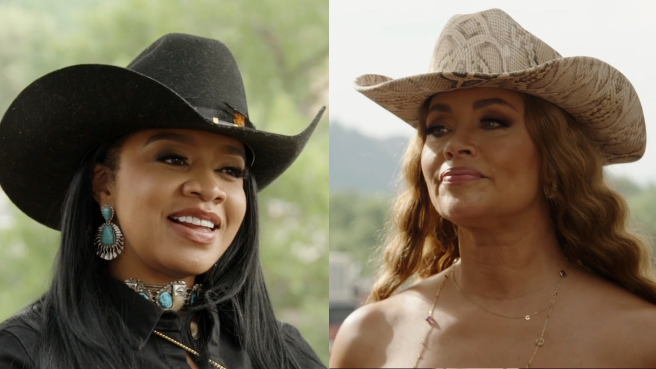 Angel and Gizelle side by side