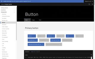 IBM’s comprehensive Carbon Design System