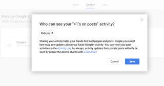 Google+ Settings