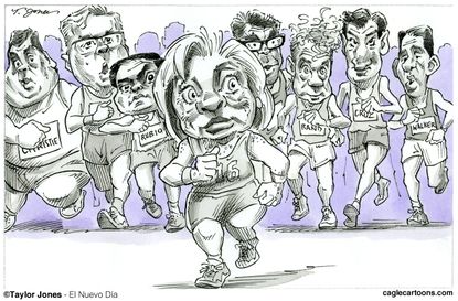 
Political cartoon U.S. Hillary Clinton GOP 2016