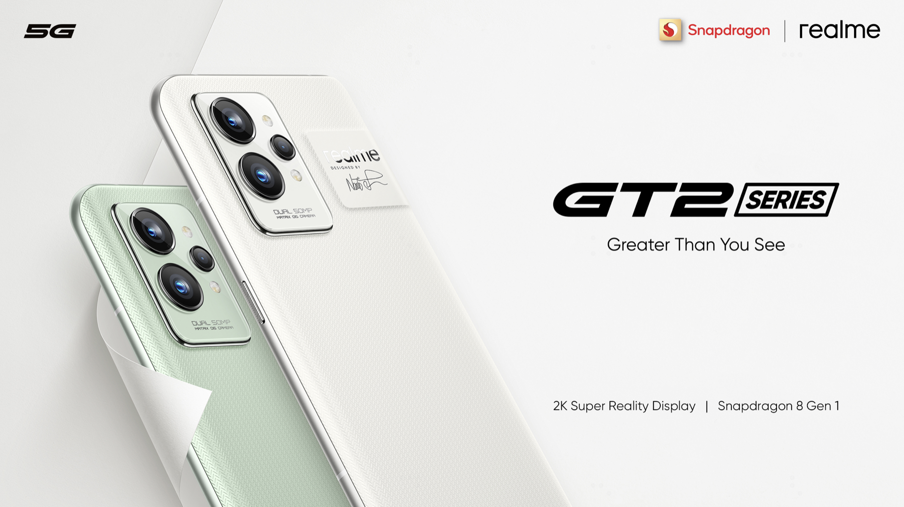 Official art of the Realme GT 2 and Realme GT 2 Pro