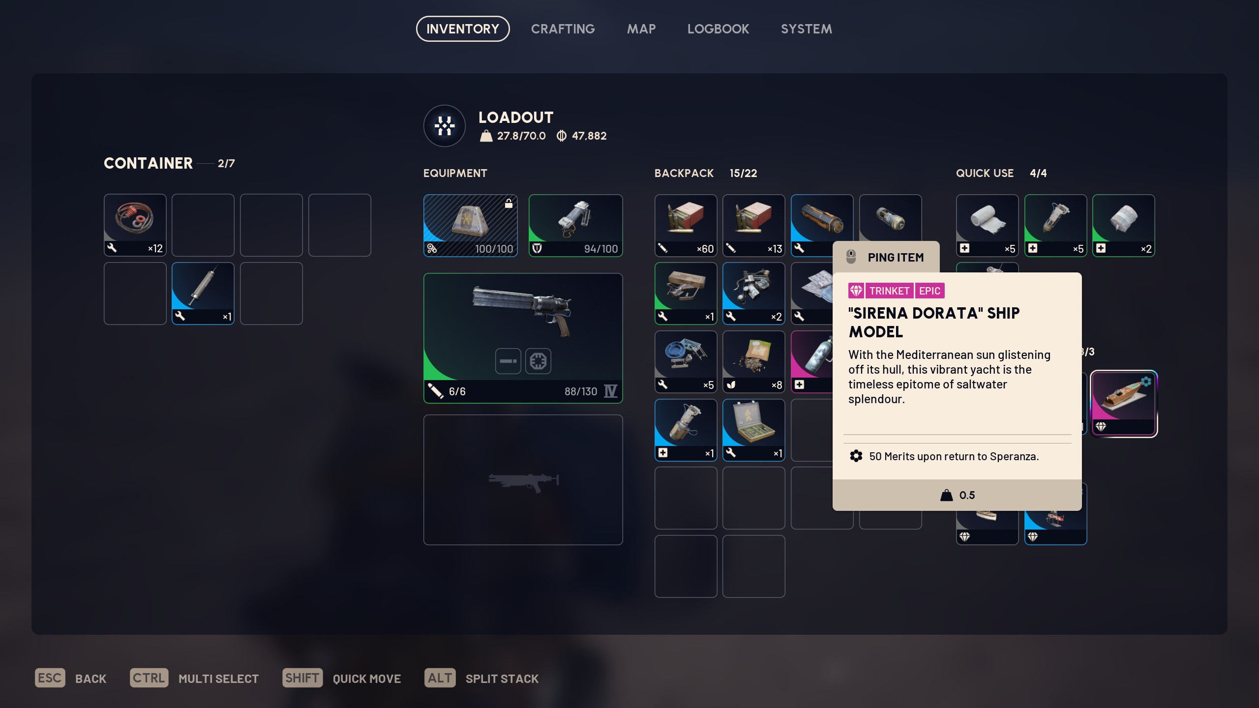 Arc Raiders Ship Models - Rare ship