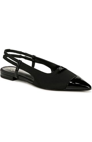 Cecilia - Pointed Toe Flat Sandals with Back Strap