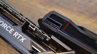 The power supply inputs on the RTX 4070 Ti and RX 7900 XT