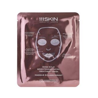 Product shot of 111SKIN Rose Gold Brightening Facial Treatment Mask, one of the best face masks
