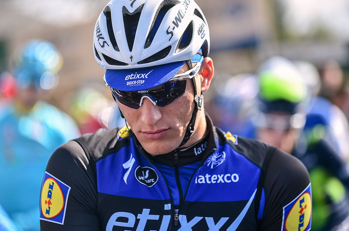 Marcel Kittel on the start line of stage 2 at Paris-Nice