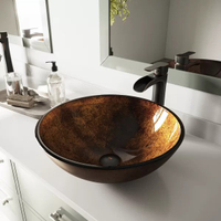 Tempered glass sink, Wayfair