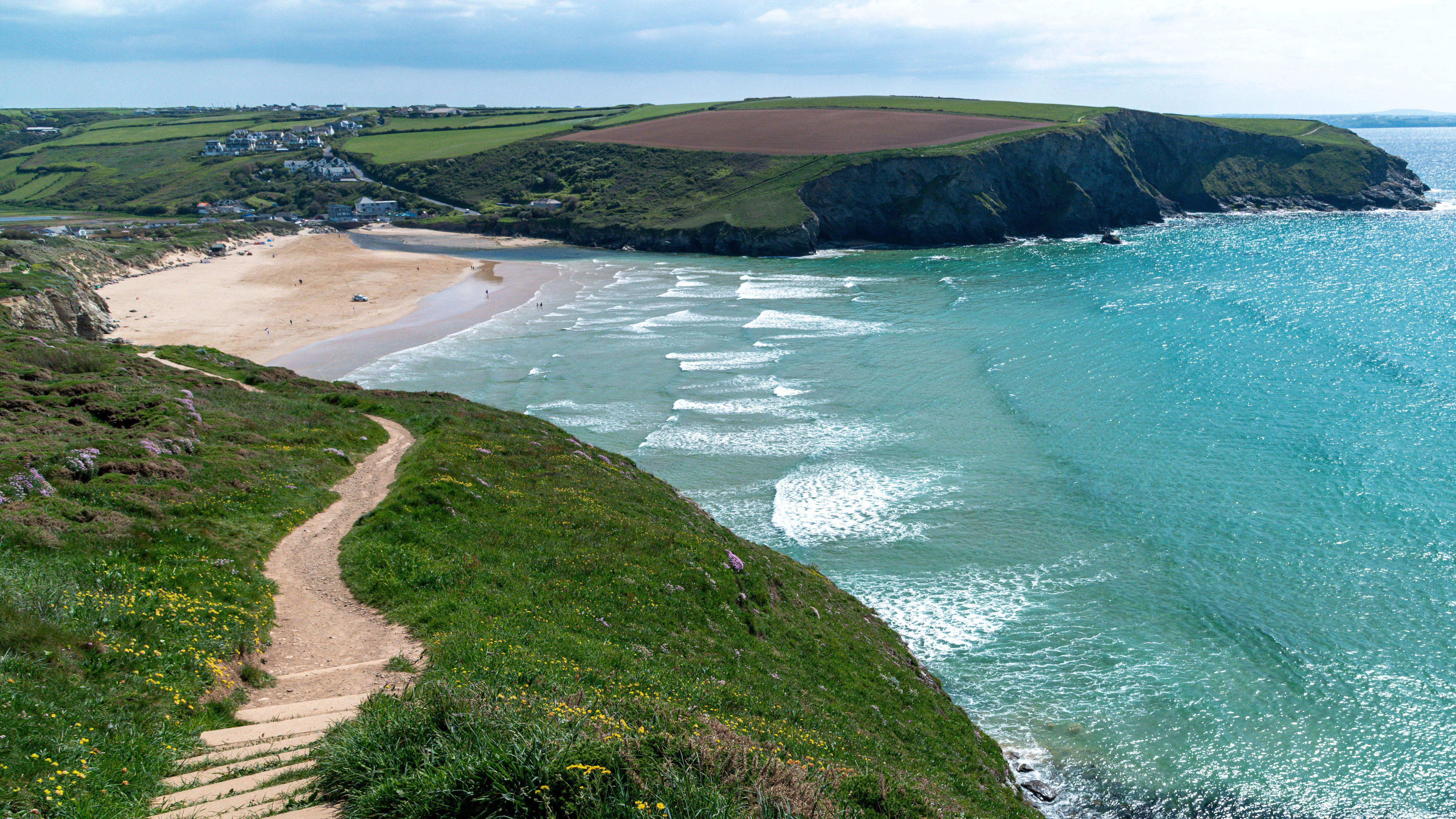 Mawgan Porth in Cornwall