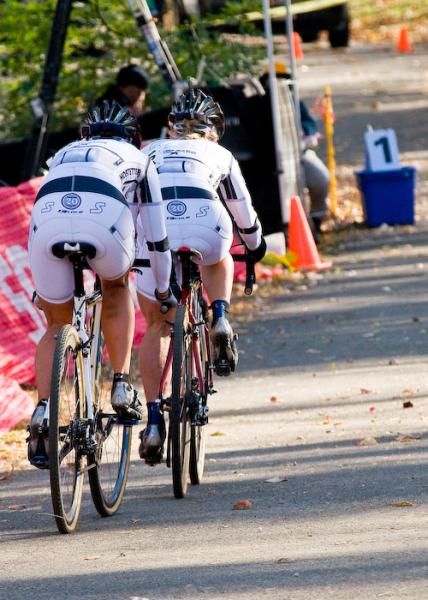 One to go for Deidre Winfield (C3) and teammate Laura Van Gilder (C3).