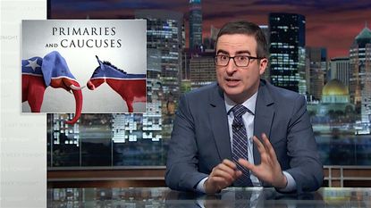 John Oliver pleads for reforms to the system of primaries and caucuses