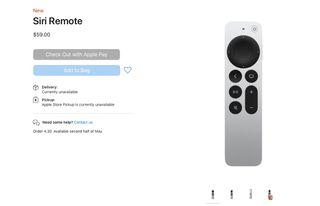 Apple Siri Remote App Store Screenshot